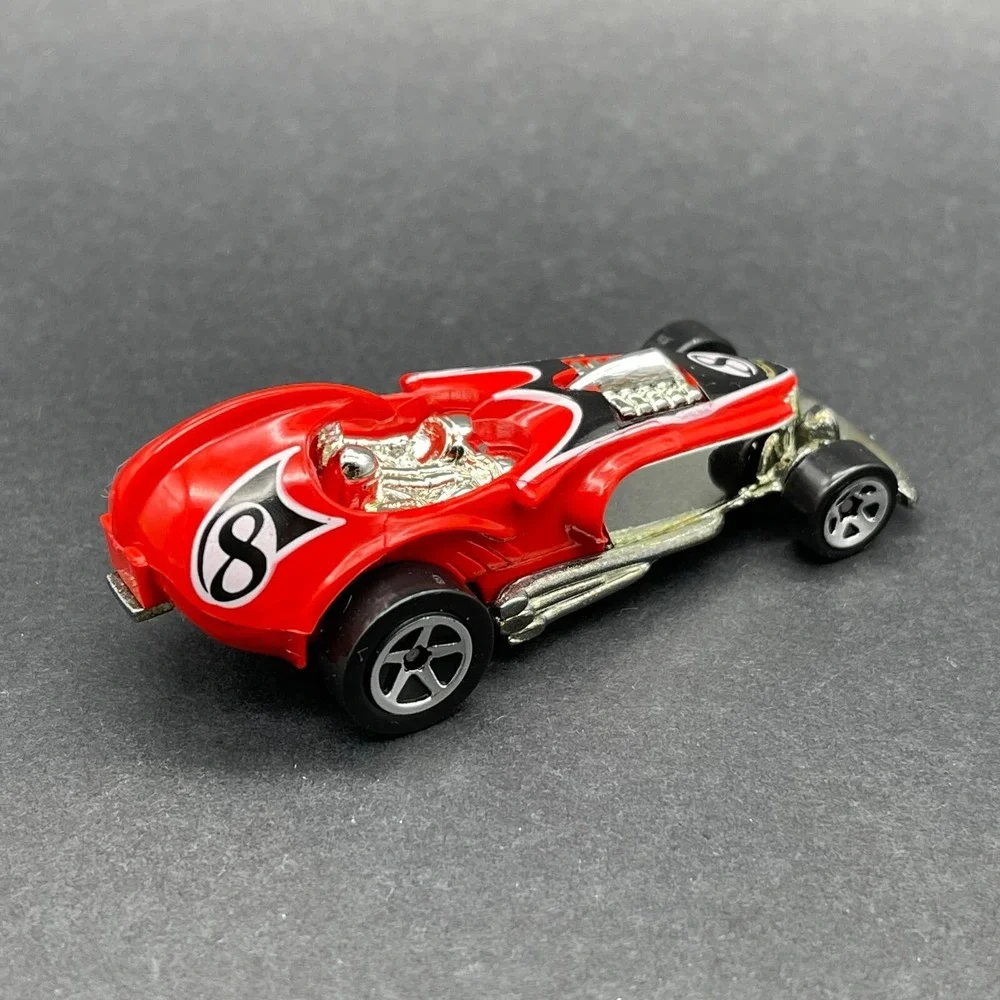 Hot Wheels Skullrider Skull Rider #8 Red Car Diecast 1/64 Scale Loose